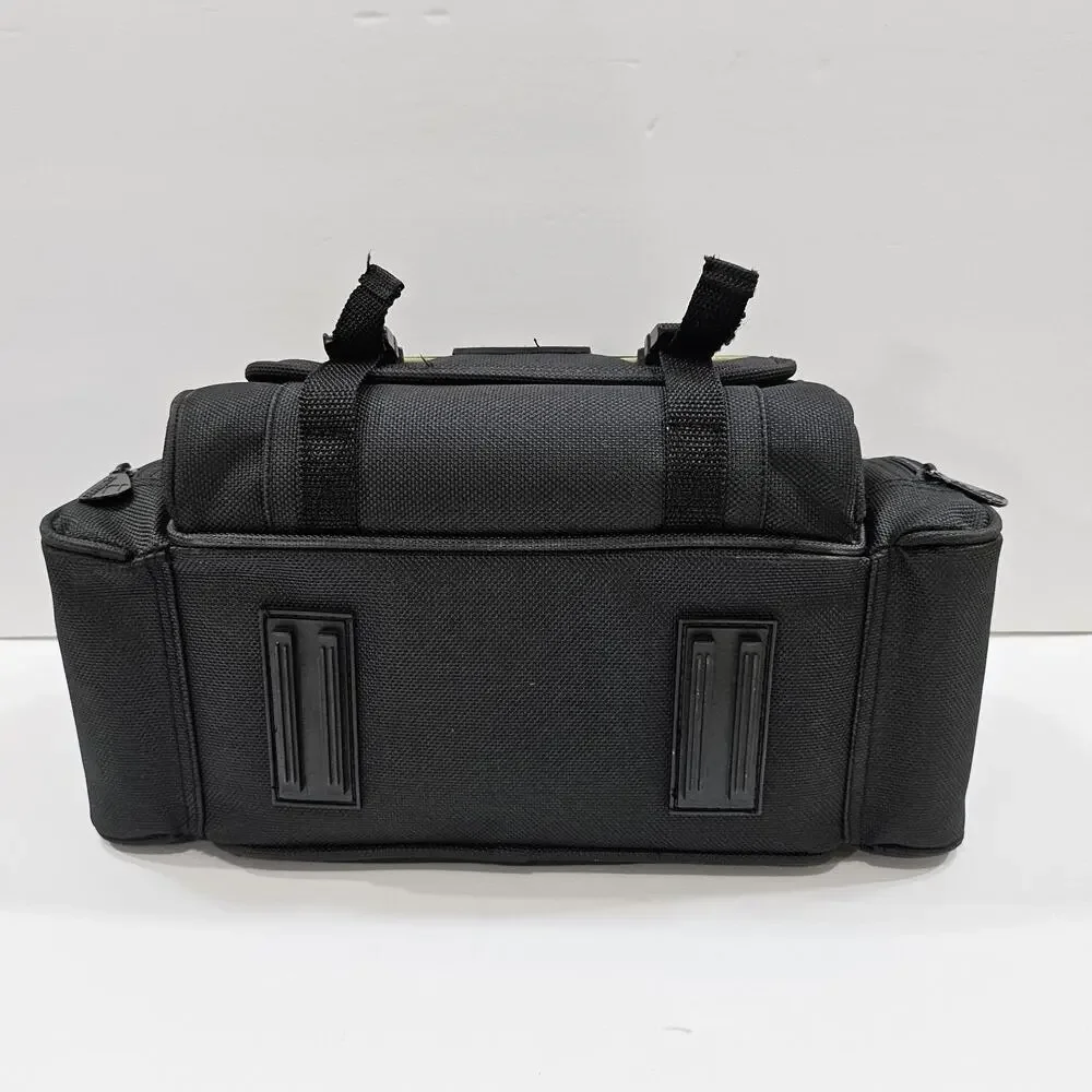 Rugged Ambico Camera Bag DSLR Case Black Padded Multi Pocket Travel Gear